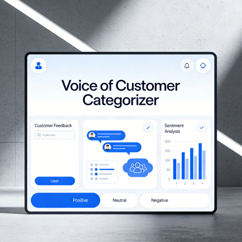 Voice of Customer Categorizer