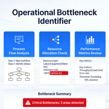 Operational Bottleneck Identifier