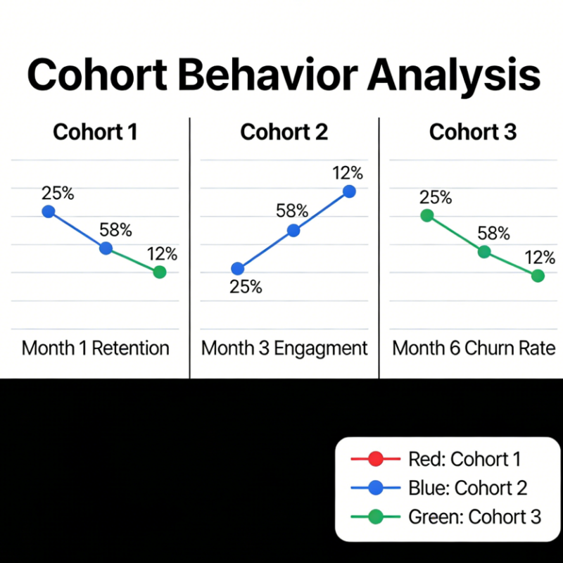 Cohort Behavior Visualization