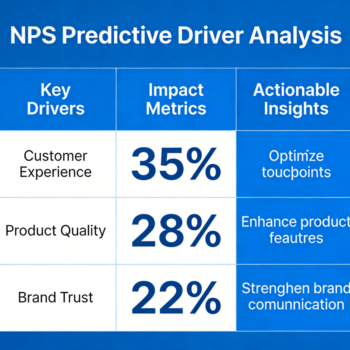 NPS Predictive Driver Analysis