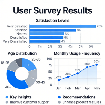 User Survey Results Data Visualization