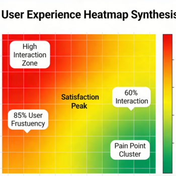 User Experience Heatmap Synthesis
